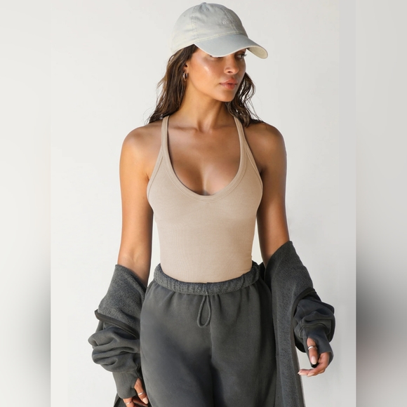 Zenana Scoop Neck Wide Strap Tank Dress